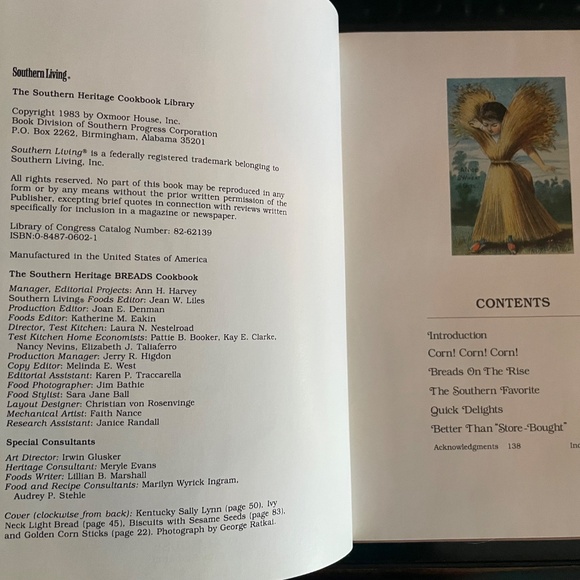 Vintage Southern Living Breads Cookbook 1980s The Southern Heritage Collection - Picture 4 of 7